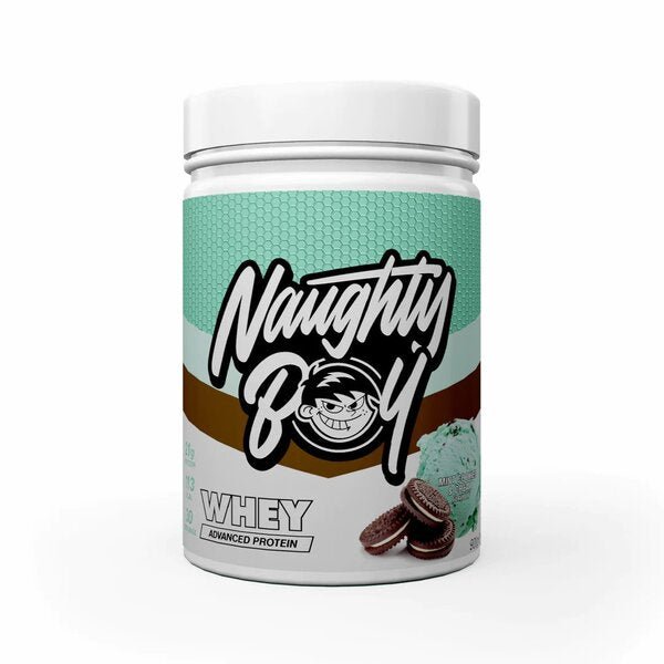 Naughty Boy Advanced Whey 900 g Mint Cookies & Cream - Sklep Witaminki.pl
