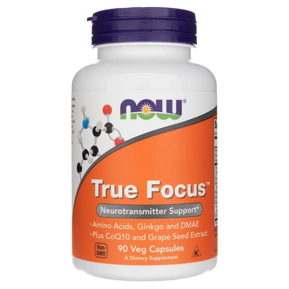 NOW Foods Now Fods True Focus 90 caps Kompleks Nootropików - Sklep Witaminki.pl