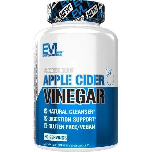 EVL Evlution Nutrition Apple Cider Vinegar 60 vcaps Ocet Jabłkowy - Sklep Witaminki.pl