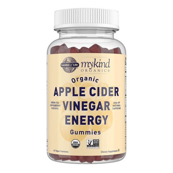 Garden of Life Mykind Organics Apple Cider Vinegar Energy Gummies 63 vegan gummies Ocet Jabłkowy - Sklep Witaminki.pl