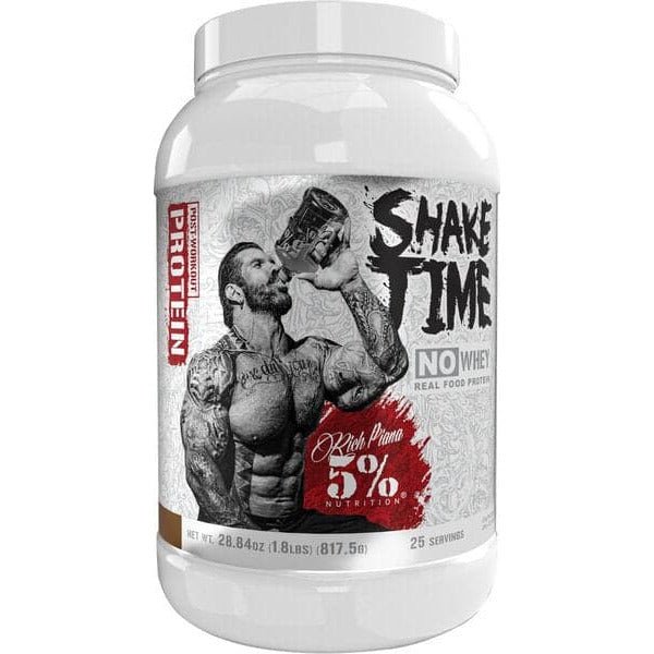 5% Nutrition Shake Time No Whey Real Food Protein 817 g Chocolate Odżywka Białkowa - Sklep Witaminki.pl