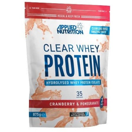 Odżywka Białkowa Applied Nutrition Clear Whey Protein Cranberry & Pomegranate 875 g - Sklep Witaminki.pl