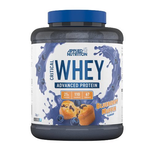 Applied Nutrition Critical Whey 2000 g Blueberry Muffin Odżywka Białkowa - Sklep Witaminki.pl