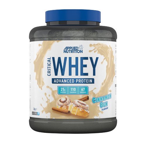 Applied Nutrition Critical Whey 2000 g Cinnamon Bun Odżywka Białkowa - Sklep Witaminki.pl