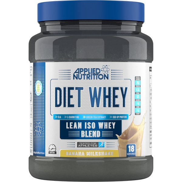 Odżywka Białkowa Applied Nutrition Diet Whey Banana Milkshake 450 g - Sklep Witaminki.pl
