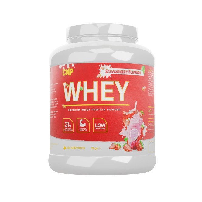 CNP Whey Strawberry 2000 g Odżywka Białkowa - Sklep Witaminki.pl