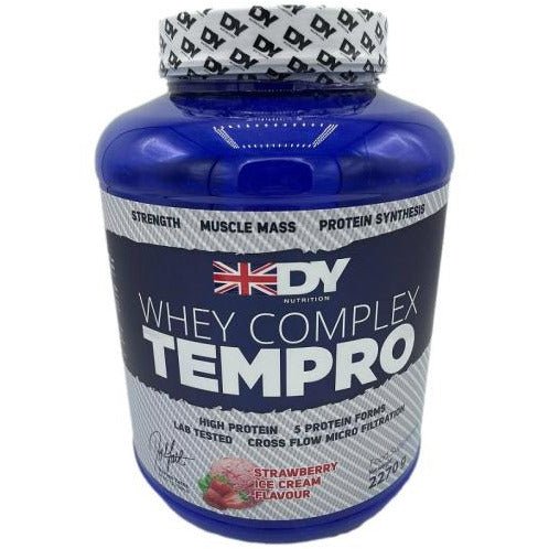 Odżywka Białkowa Dorian Yates Whey Complex Tempro Strawberry 2270 g - Sklep Witaminki.pl
