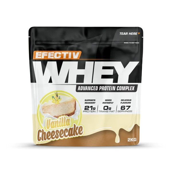 Efectiv Nutrition Whey Protein Vanilla Cheesecake 2000 g Odżywka Białkowa - Sklep Witaminki.pl