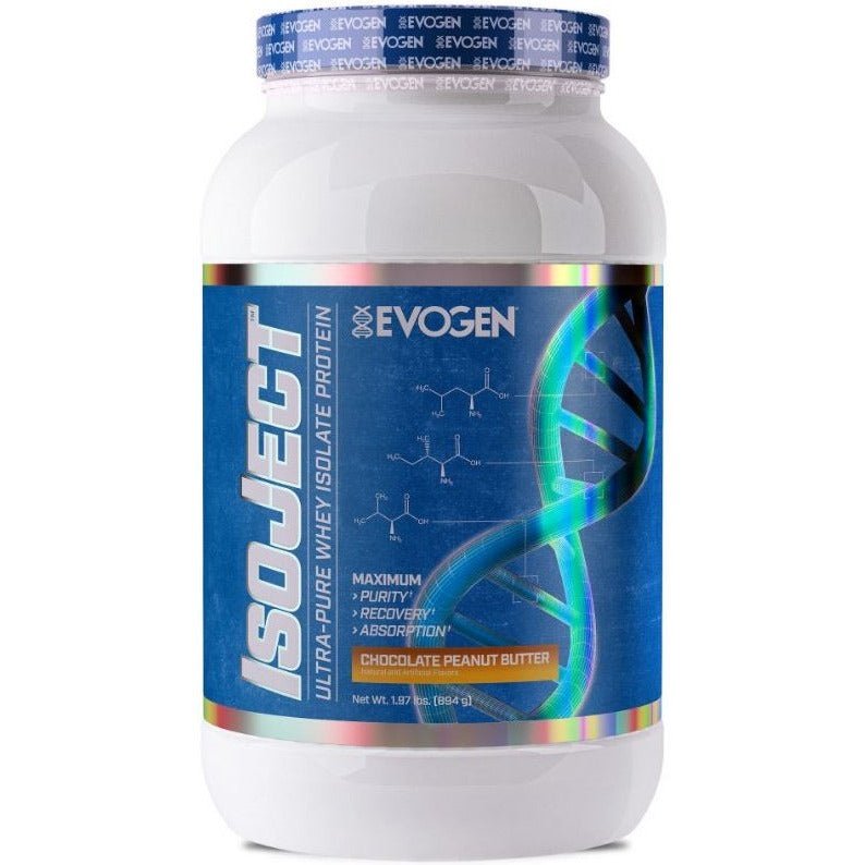 Evogen IsoJect Chocolate Peanut Butter 896 g Odżywka Białkowa - Sklep Witaminki.pl