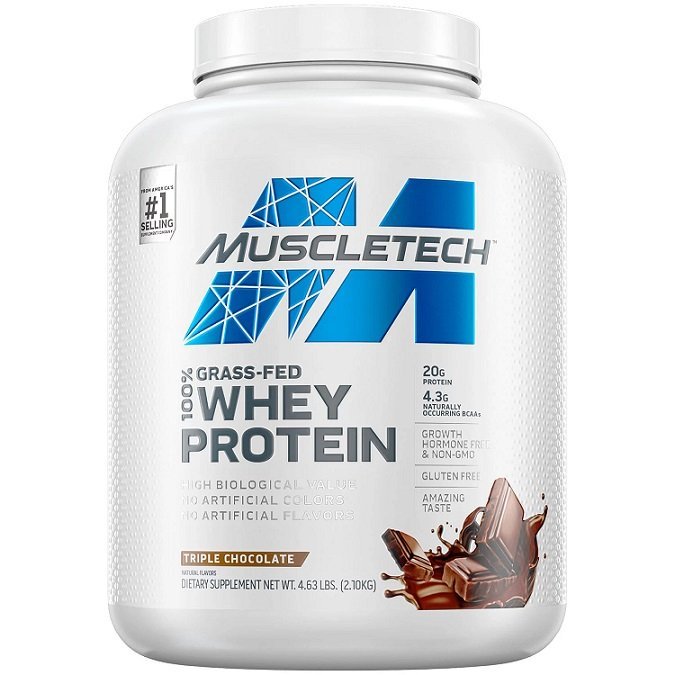 MuscleTech Grass - Fed 100% Whey Protein Deluxe Vanilla 2070 g Odżywka Białkowa - Sklep Witaminki.pl