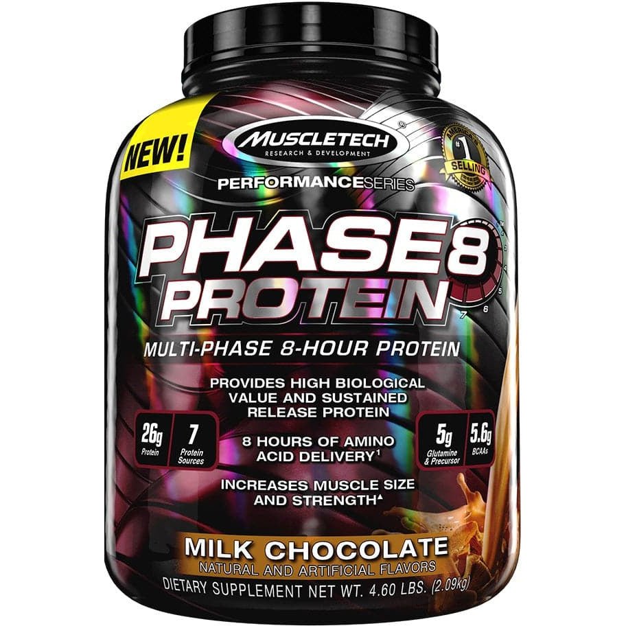 MuscleTech Phase8 Protein Milk Chocolate 2090 g Odżywka Białkowa - Sklep Witaminki.pl