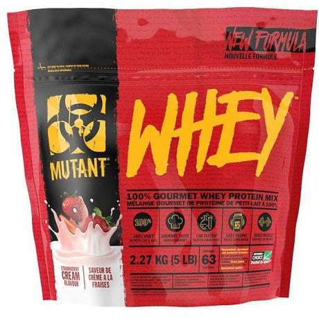 Odżywka Białkowa Mutant Mutant Whey Strawberry Cream 2270 g - Sklep Witaminki.pl
