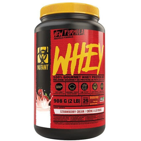 Odżywka Białkowa Mutant Mutant Whey Strawberry Cream 908 g - Sklep Witaminki.pl