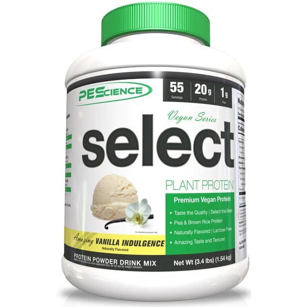 PEScience Select Protein Vegan Series Amazing Vanilla Indulgence 1540g Odżywka Białkowa - Sklep Witaminki.pl