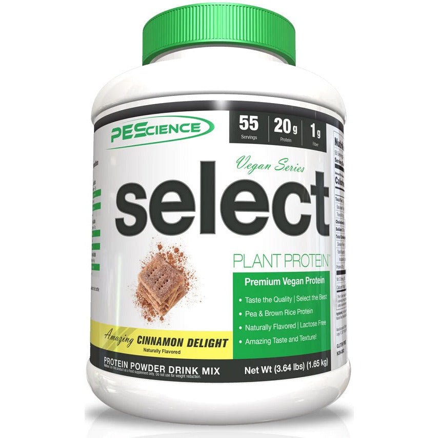 PEScience Select Protein Vegan Series Cinnamon Delight 1650 g Odżywka Białkowa - Sklep Witaminki.pl