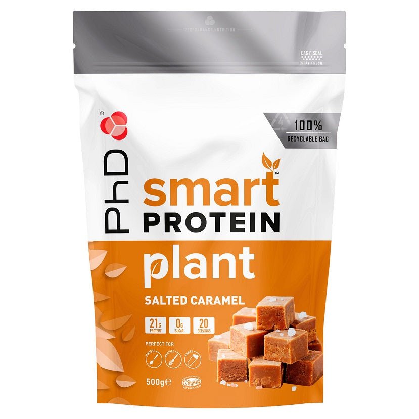 PhD Smart Protein Plant 500 g Salted Caramel Odżywka Białkowa - Sklep Witaminki.pl