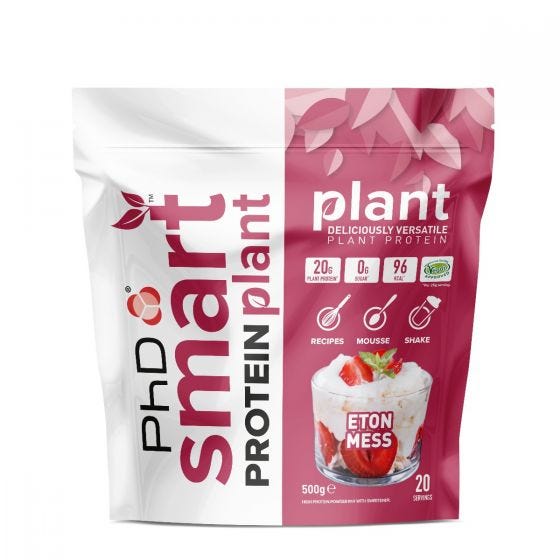 PhD Smart Protein Plant Eton Mess 500 g Odżywka Białkowa - Sklep Witaminki.pl