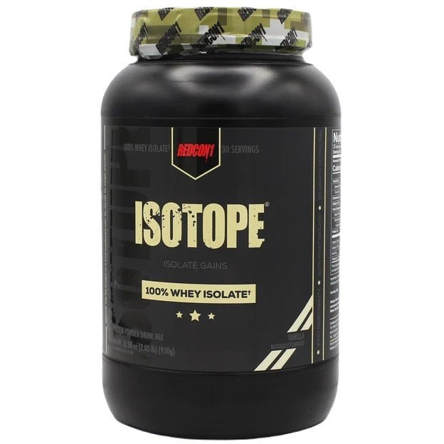 Redcon1 Isotope 100% Whey Isolate Vanilla 930 g Odżywka Białkowa - Sklep Witaminki.pl