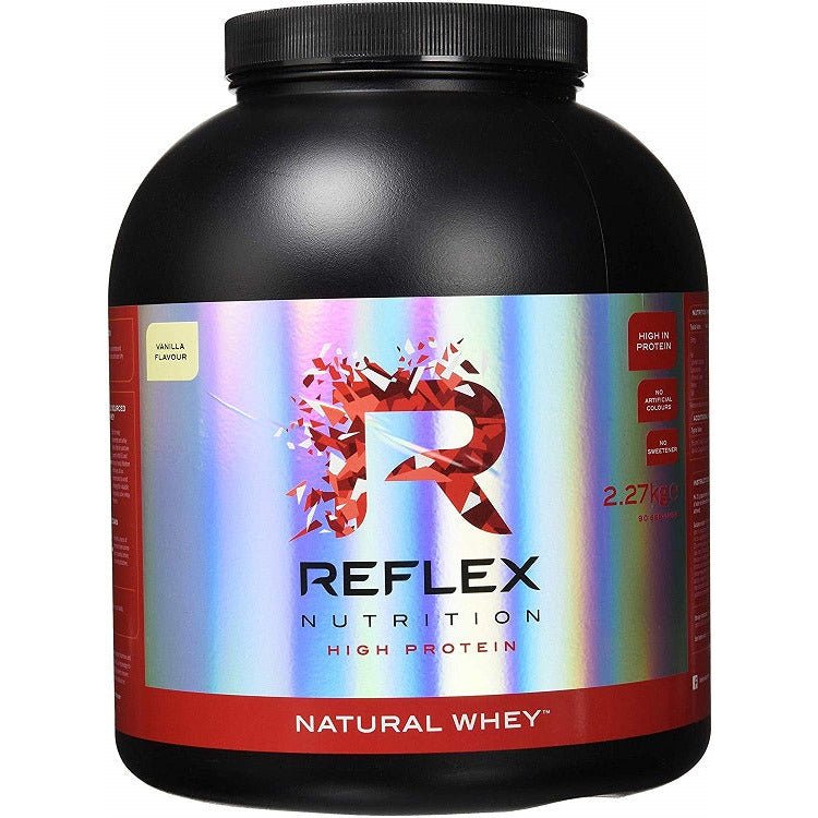 Reflex Nutrition Natural Whey Chocolate 2270 g Odżywka Białkowa - Sklep Witaminki.pl