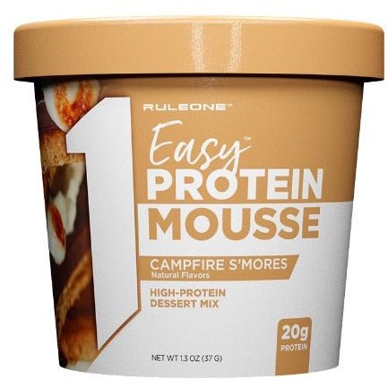 Rule One Easy Protein Mousse Campfire S'mores 12 x 37 g Odżywka Białkowa - Sklep Witaminki.pl