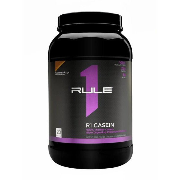 Rule One R1 Casein Chocolate Fudge 952 g Odżywka Białkowa - Sklep Witaminki.pl