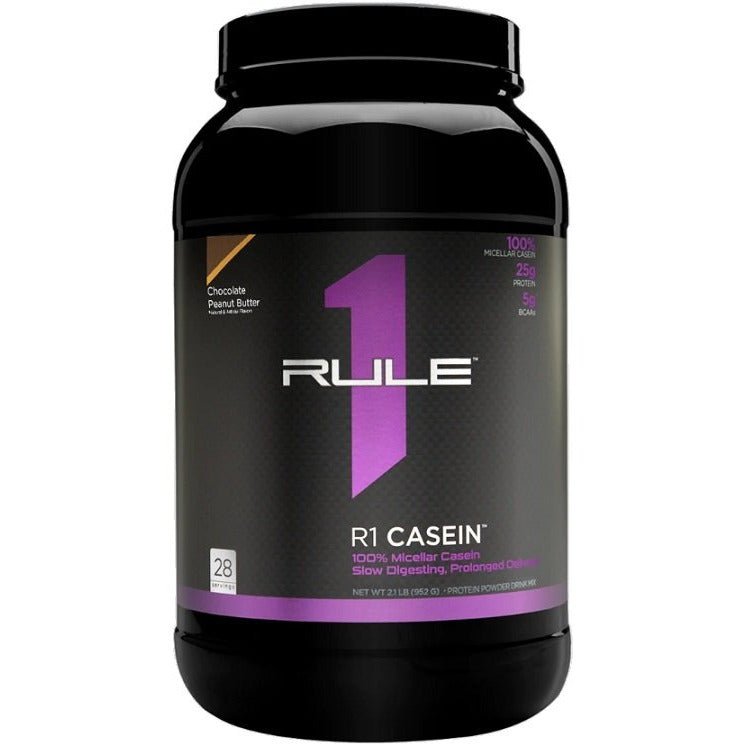 Rule One R1 Casein Chocolate Peanut Butter 952 g Odżywka Białkowa - Sklep Witaminki.pl