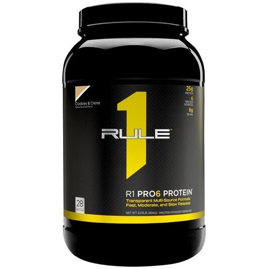Rule One R1 Pro6 Protein Cookies & Creme 924 g Odżywka Białkowa - Sklep Witaminki.pl