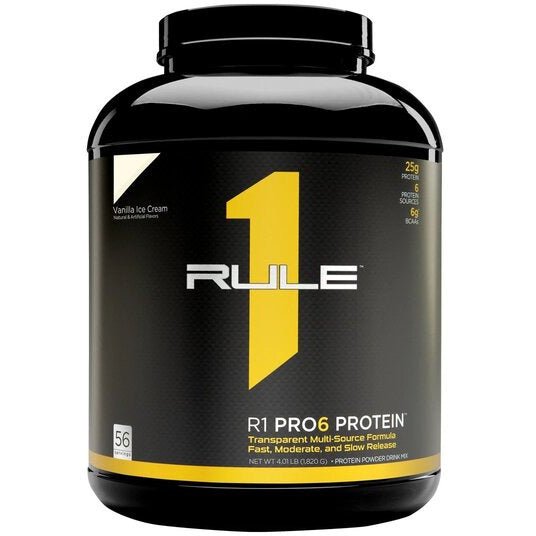 Rule One R1 Pro6 Protein Vanilla Ice Cream 1820 g Odżywka Białkowa - Sklep Witaminki.pl