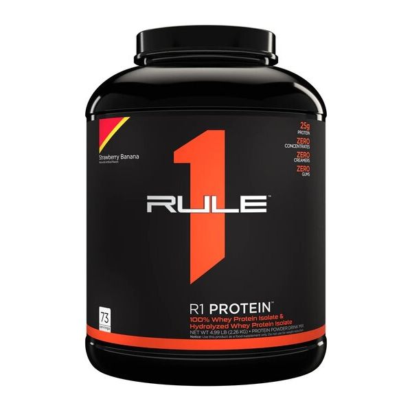 Rule One R1 Protein Strawberry Banana 2260 g Odżywka Białkowa - Sklep Witaminki.pl