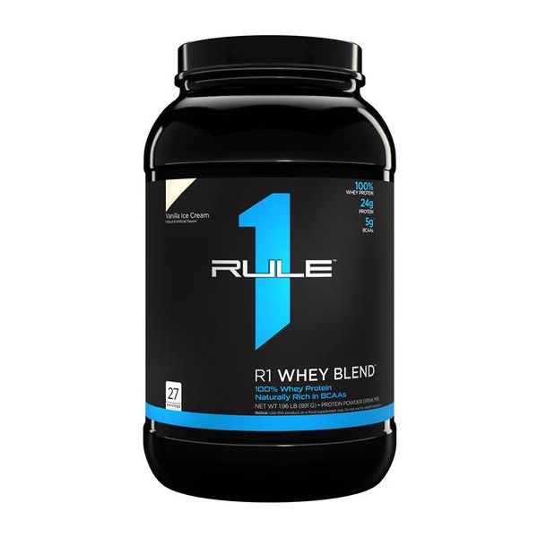 Odżywka Białkowa Rule One R1 Whey Blend Vanilla Ice Cream 891 g - Sklep Witaminki.pl