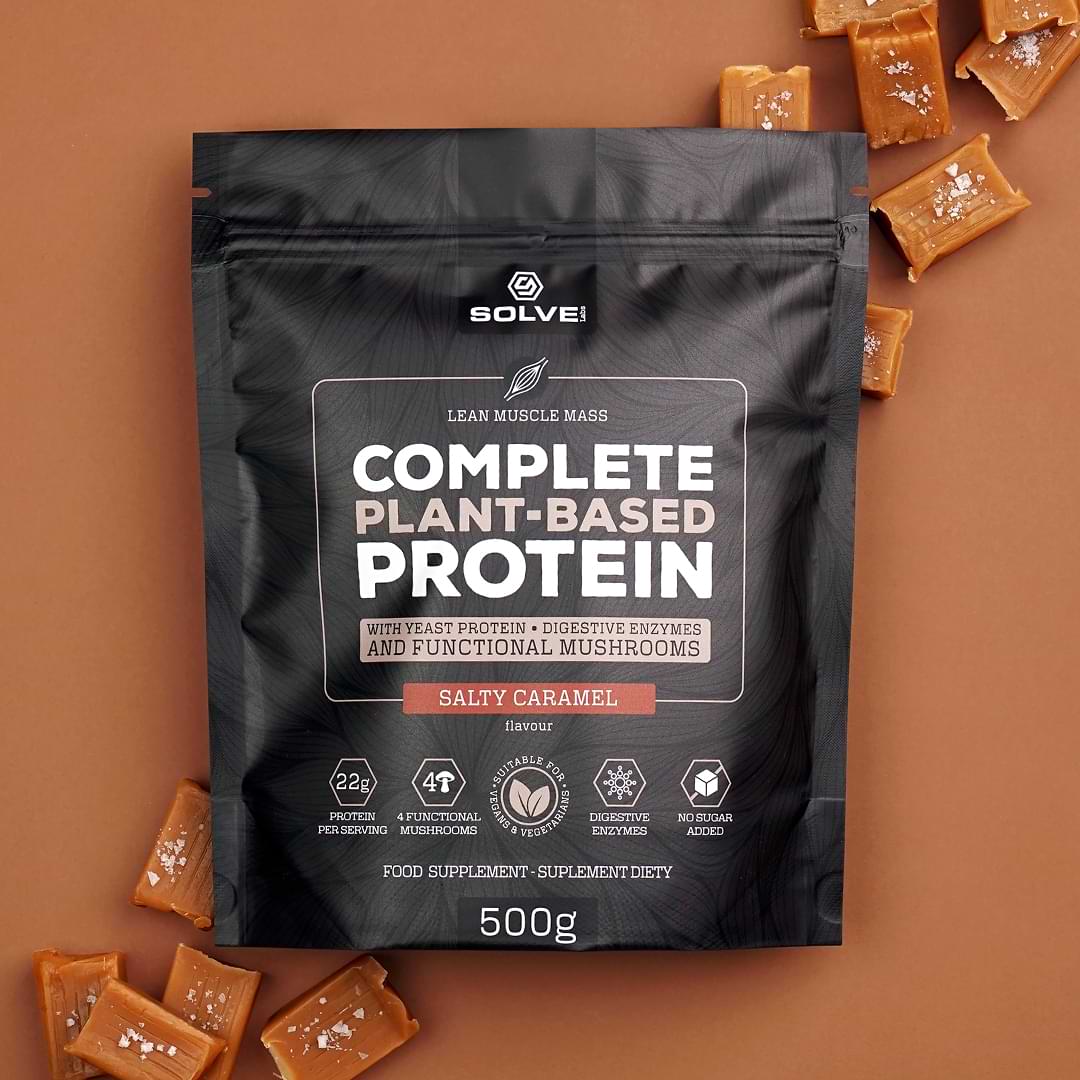 Solve Labs Complete Plant - Based Protein 500 g Dynia Odżywka Białkowa - Sklep Witaminki.pl