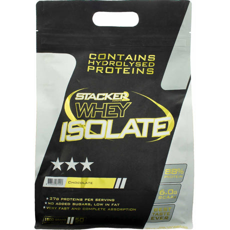 Odżywka Białkowa Stacker2 Whey Isolate Vanilla 1500 g - Sklep Witaminki.pl