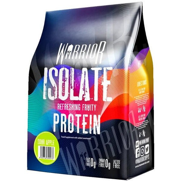 Warrior Isolate Refreshing Fruity Protein Sour Apple 500 g Odżywka Białkowa - Sklep Witaminki.pl