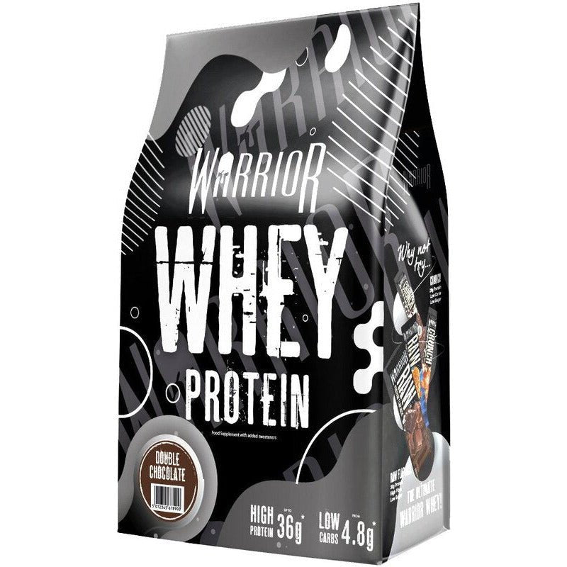 Warrior Whey Double Chocolate 1000 g Odżywka Białkowa - Sklep Witaminki.pl