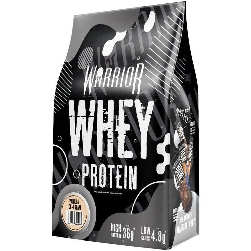 Warrior Whey Vanilla Ice Cream 1000 g Odżywka Białkowa - Sklep Witaminki.pl