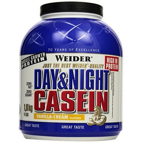 Weider Day & Night Casein Chocolate Cream 1800 g Odżywka Białkowa - Sklep Witaminki.pl