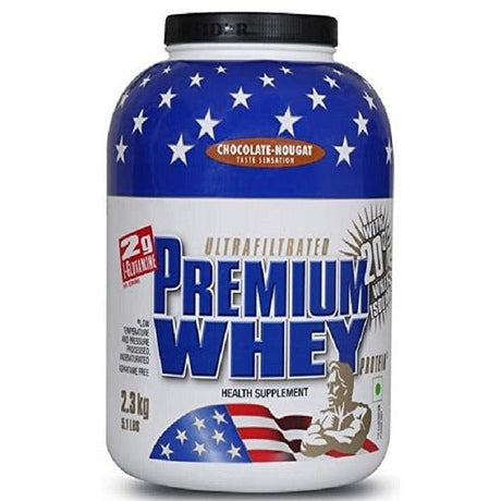 Odżywka Białkowa Weider Premium Whey Chocolate Nougat 2300 g - Sklep Witaminki.pl