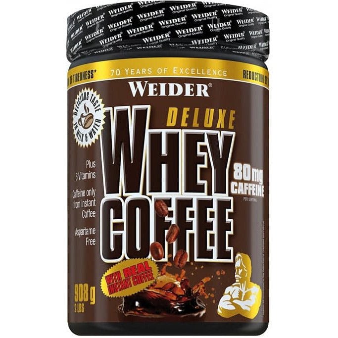 Weider Whey Coffee Deluxe 908 g Unflavored Odżywka Białkowa - Sklep Witaminki.pl