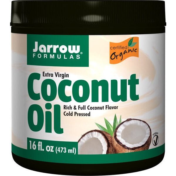 Jarrow Formulas Coconut Oil Extra Virgin 473 ml Olej Kokosowy - Sklep Witaminki.pl