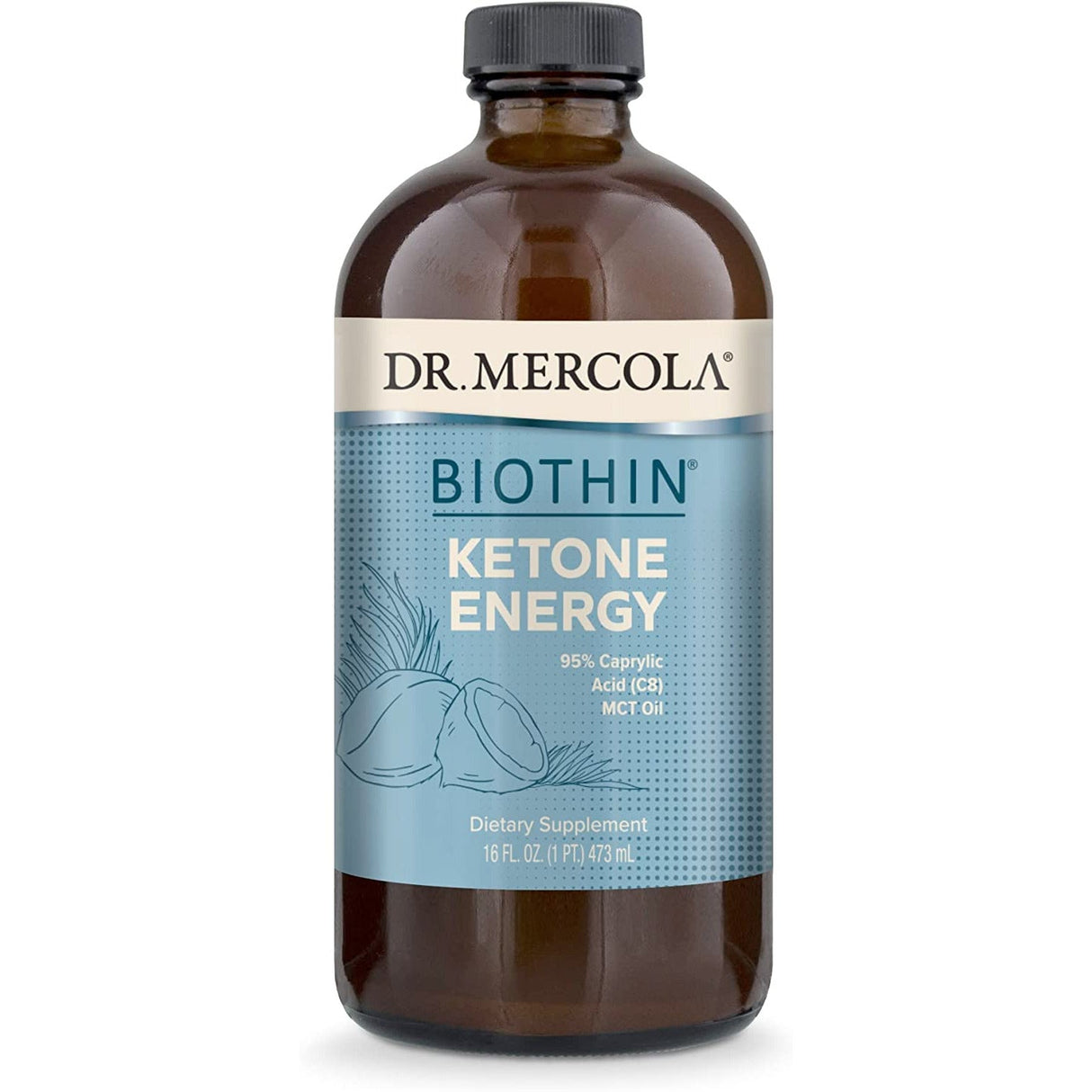 Dr. Mercola Ketone Energy MCT Oil 473 ml Olej MCT - Sklep Witaminki.pl