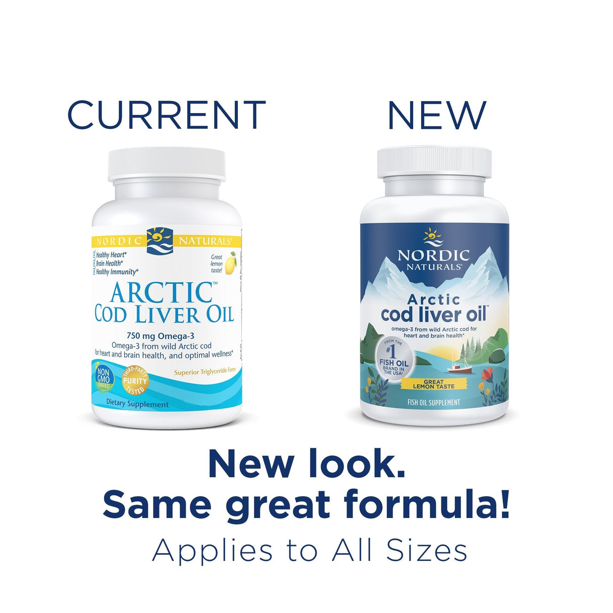 Olej z Wątroby Dorsza Nordic Naturals Arctic Cod Liver Oil Softgels 90 softgels Cytryna - Sklep Witaminki.pl