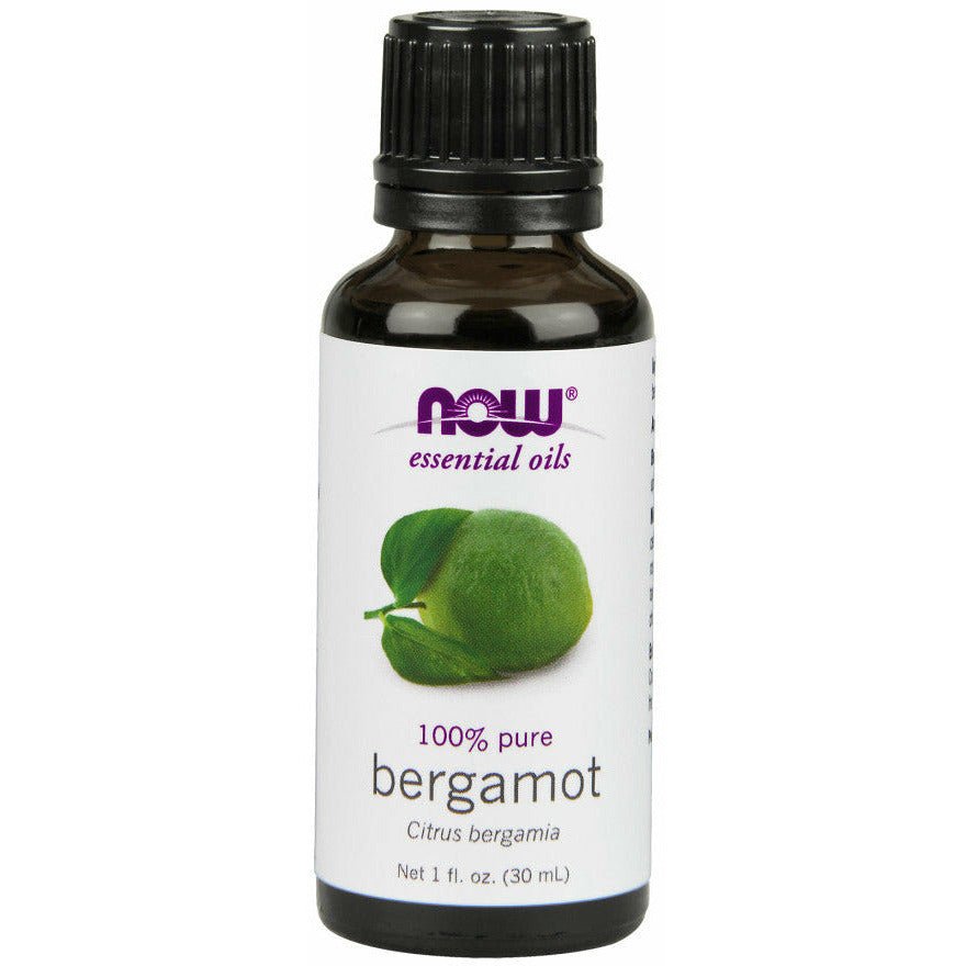 Olejek eteryczny NOW Essential Oils Essential Oil Bergamot Oil 30 ml - Sklep Witaminki.pl