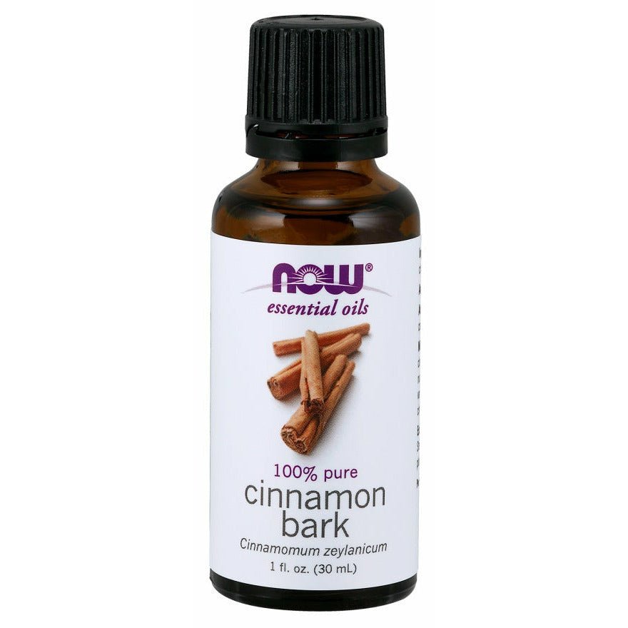 NOW Essential Oils Essential Oil Cinnamon Bark Oil 30 ml Olejek eteryczny - Sklep Witaminki.pl