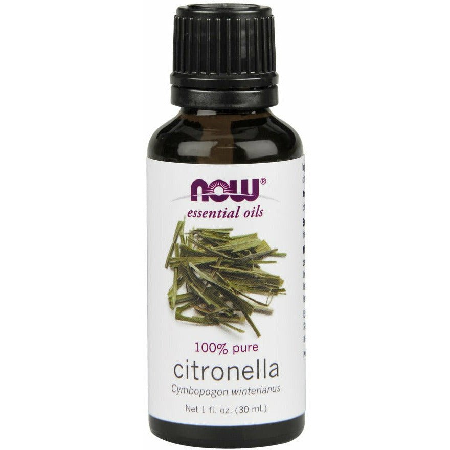 Olejek eteryczny NOW Essential Oils Essential Oil Citronella Oil 30 ml - Sklep Witaminki.pl