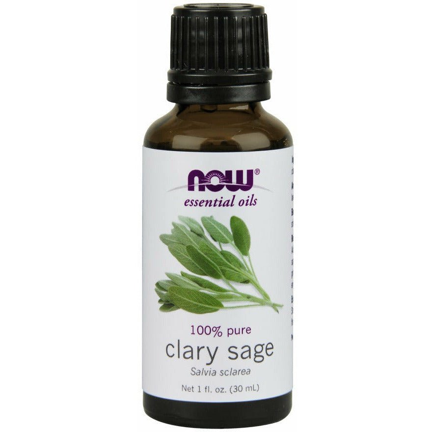 NOW Essential Oils Essential Oil Clary Sage Oil 30 ml Olejek eteryczny - Sklep Witaminki.pl