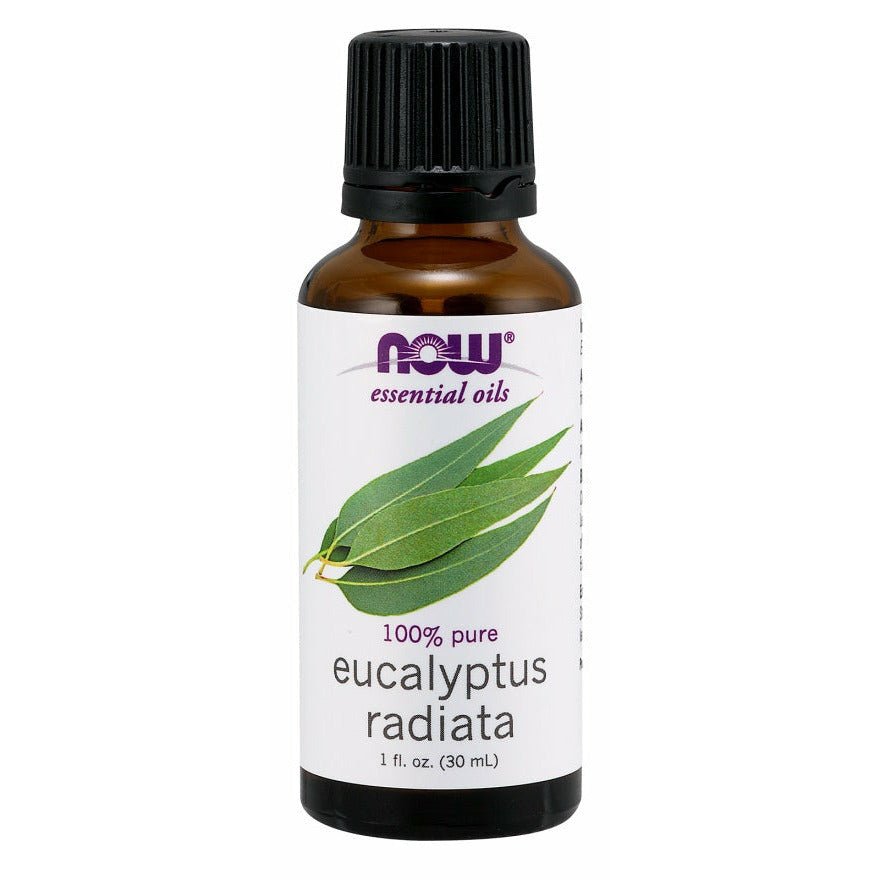 NOW Essential Oils Essential Oil Eucalyptus Radiata Oil 30 ml Olejek eteryczny - Sklep Witaminki.pl