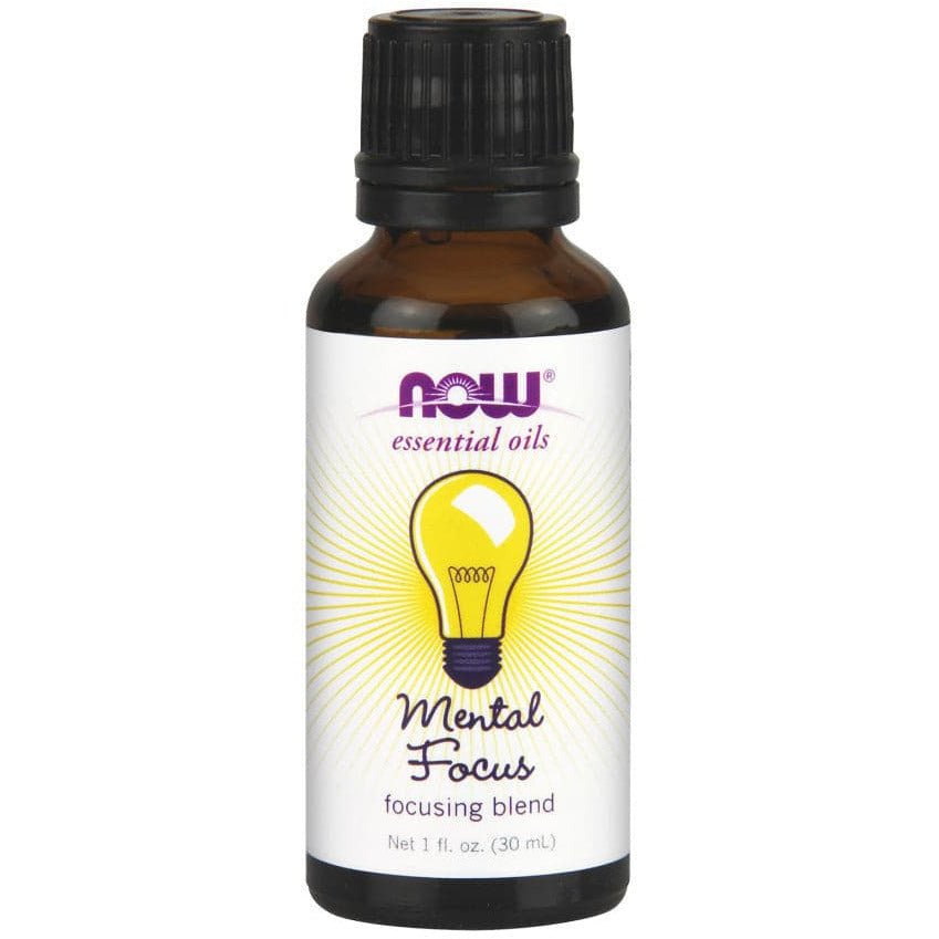 Olejek eteryczny NOW Essential Oils Essential Oil Mental Focus Oil 30 ml - Sklep Witaminki.pl