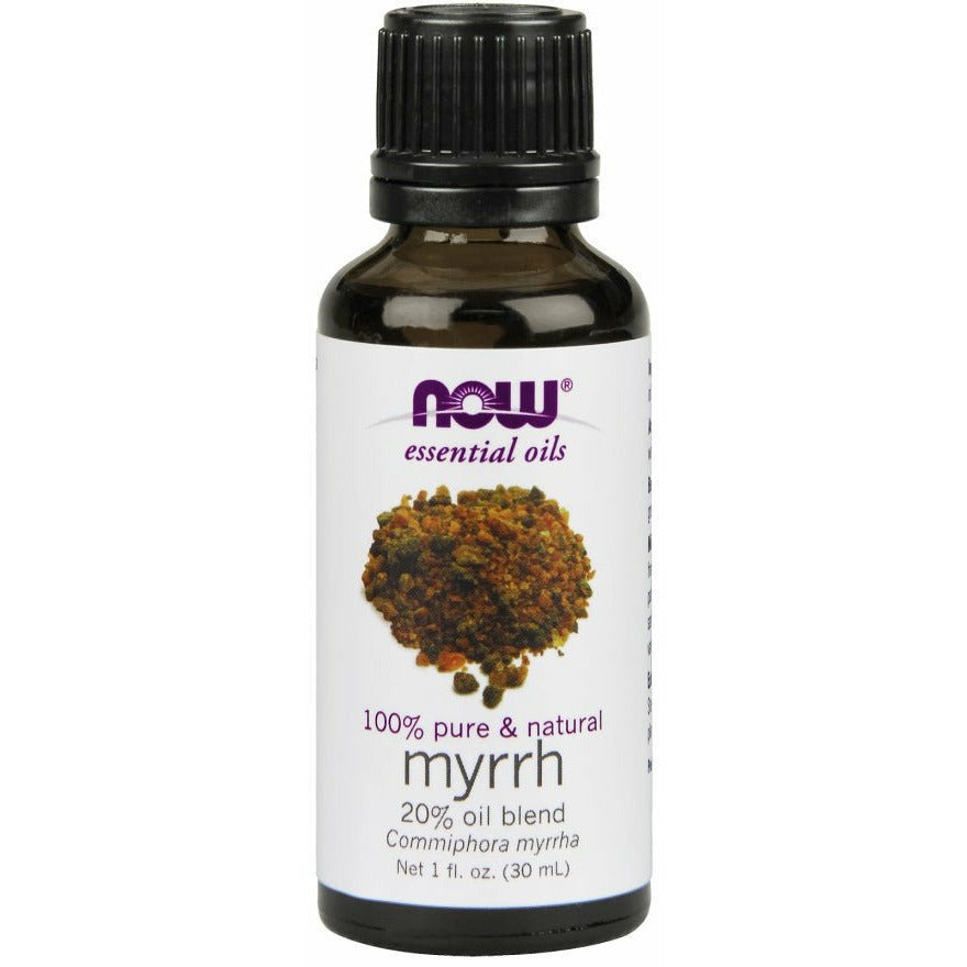 NOW Essential Oils Essential Oil Myrrh Oil Blend 30 ml Olejek eteryczny - Sklep Witaminki.pl