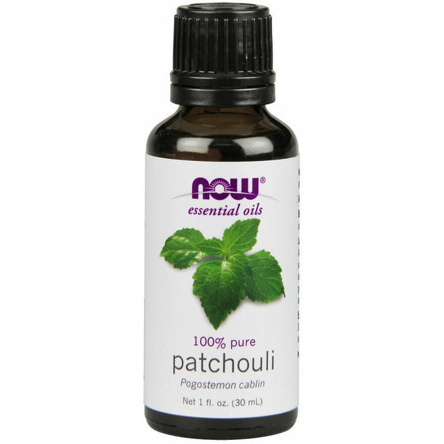 Olejek eteryczny NOW Essential Oils Essential Oil Patchouli Oil 30 ml - Sklep Witaminki.pl