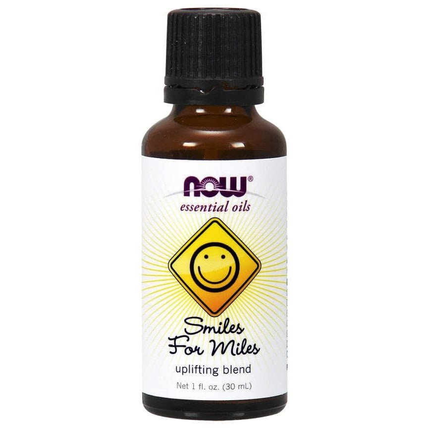 NOW Essential Oils Essential Oil Smiles for Miles Oil Blend 30 ml Olejek eteryczny - Sklep Witaminki.pl